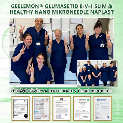 𝐆𝐞𝑒𝑙𝑒𝐦𝐨𝐧®🤞 Glum𝐚𝐬𝐞tide 8 v 1 – Zeštíhlující nano mikrojihlový náplast 🇨🇿 Jen 1× denně ✅ Viditelné změny za 7 dní – na obezitu, kardiovaskulární zdraví, diabetes a kloubní problémy