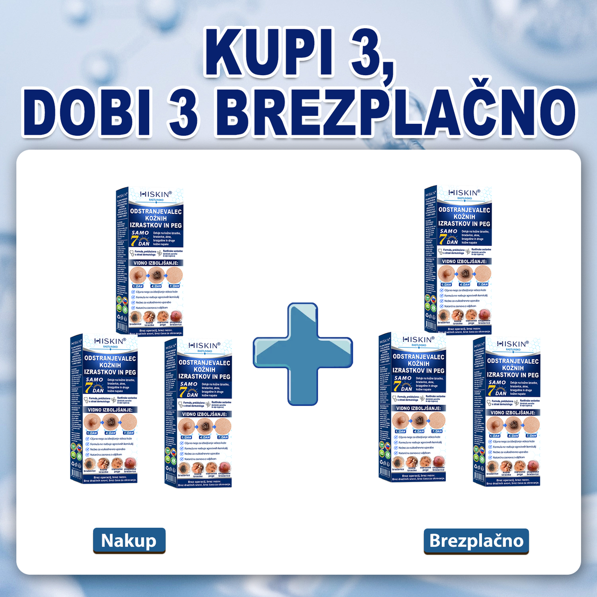 🥰Uradna trgovina|✅️👩‍⚕️𝐇𝐈𝐒𝐊𝐈𝐍®7 dnevni odstranjevalec kožnih izrastkov in madežev(𝐫𝐨𝐥𝐥-𝐨𝐧 𝐚𝐩𝐥𝐢𝐤𝐚𝐭𝐨𝐫: 𝐛𝐫𝐞𝐳 𝐛𝐨𝐥𝐞č𝐢𝐧 𝐢𝐧 𝐛𝐫𝐚𝐳𝐠𝐨𝐭𝐢𝐧)🌳