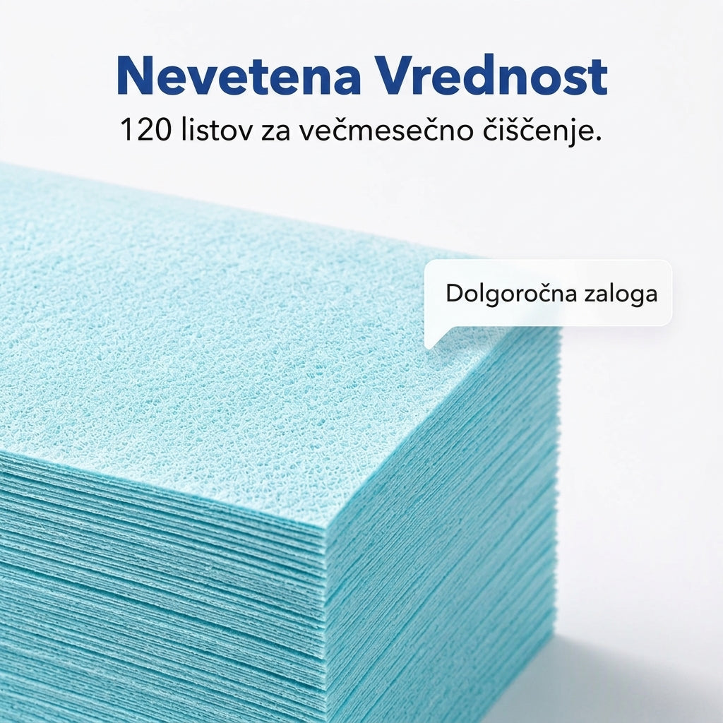🧻Časovno omejen 50-odstotni popust💧🧹V vodi topni robčki za čiščenje tal