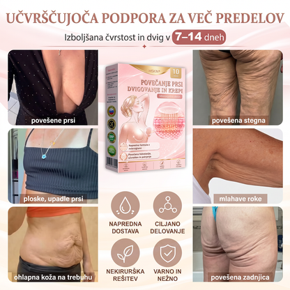 🐚HISKIN® MIKROIGLIČNI OBLIŽI ZA POVEČANJE, PRIVZDIG IN UČVRSTITEV PRSI