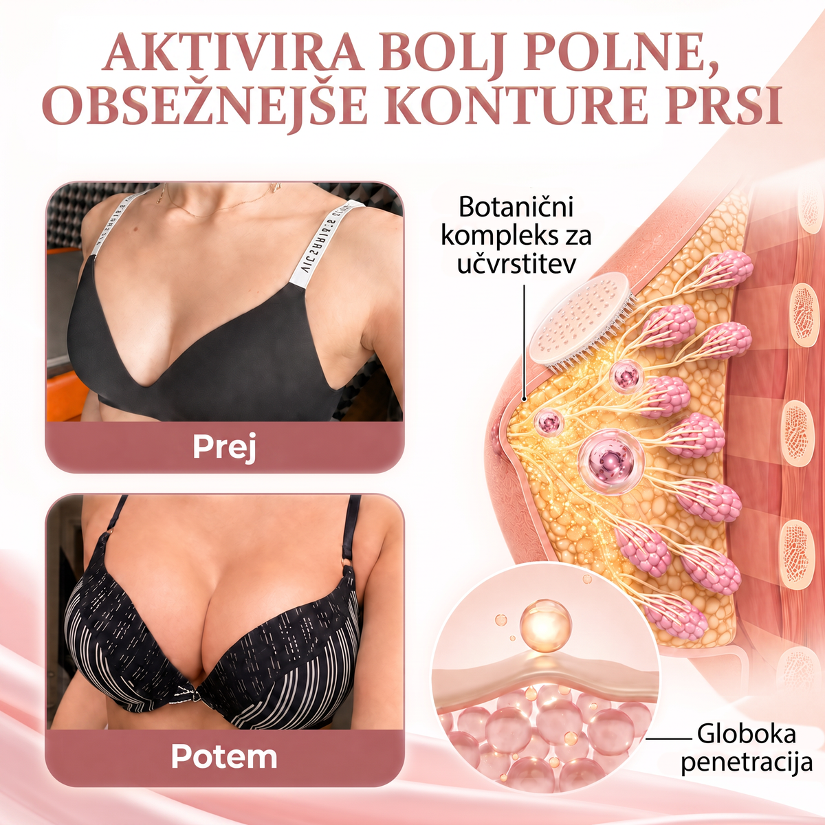 🐚HISKIN® MIKROIGLIČNI OBLIŽI ZA POVEČANJE, PRIVZDIG IN UČVRSTITEV PRSI