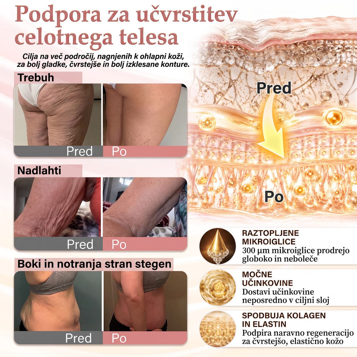 🐚HISKIN® MIKROIGLIČNI OBLIŽI ZA POVEČANJE, PRIVZDIG IN UČVRSTITEV PRSI